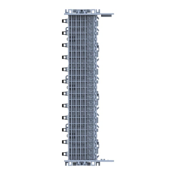 ABB - Smissline TP Starterpaket 24 PLE bestückt mit Schienen L1 L2 L3 N sowie LA / LB