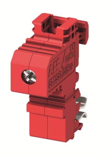 ABB - Klemme rot 35 mm² für Zusatzsockel Smissline TP Smissline TP