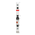 ABB - Signalkontakt 1S + 1Ö 9 mm breit steckbar Linksanbau 9 mm