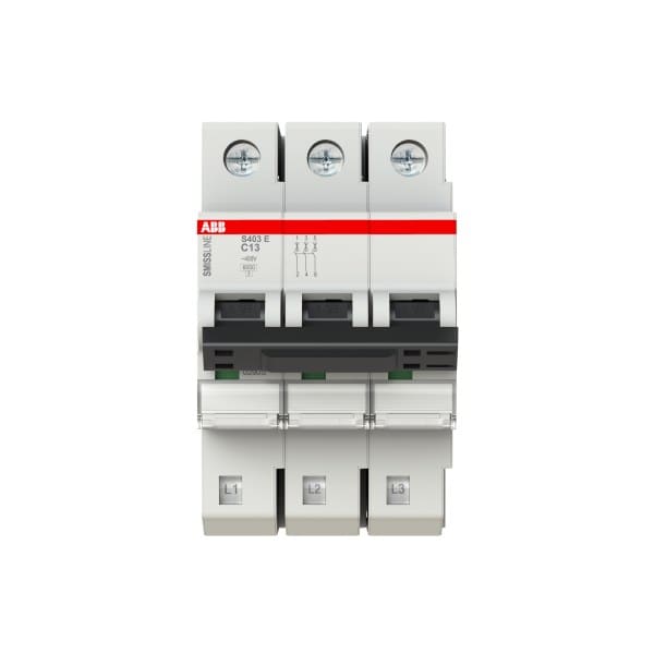 ABB - Sicherungsautomat - S400 - 3P - 13 A - C(230 V) 6 kA