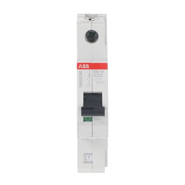 ABB - Sicherungsautomat - S400 - 1P - 2 A - UC-C(230 V) 10 kA