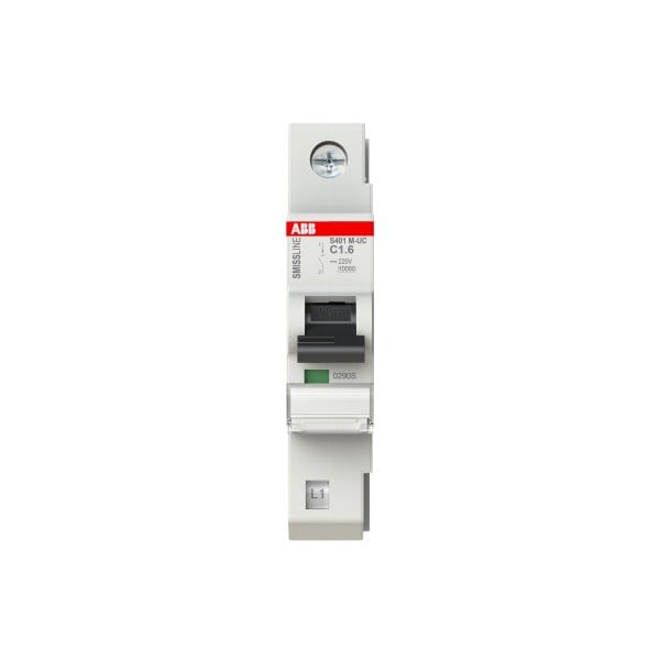 ABB - Sicherungsautomat C,1,6A,125V DC,1P 50kA C,1,6A,125V DC,1polig,Icu=50kA