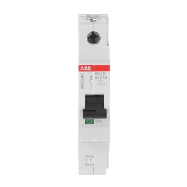 ABB - Sicherungsautomat C,1,6A,125V DC,1P 50kA C,1,6A,125V DC,1polig,Icu=50kA