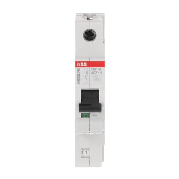 ABB - Sicherungsautomat - S400 - 1P - 1.6 A - UC-Z(230 V) 10 kA