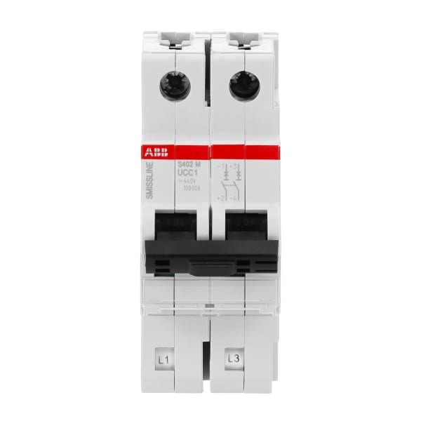 ABB - Sicherungsautomat - S400 - 2P - 1 A - UC-C(230 V) 10 kA