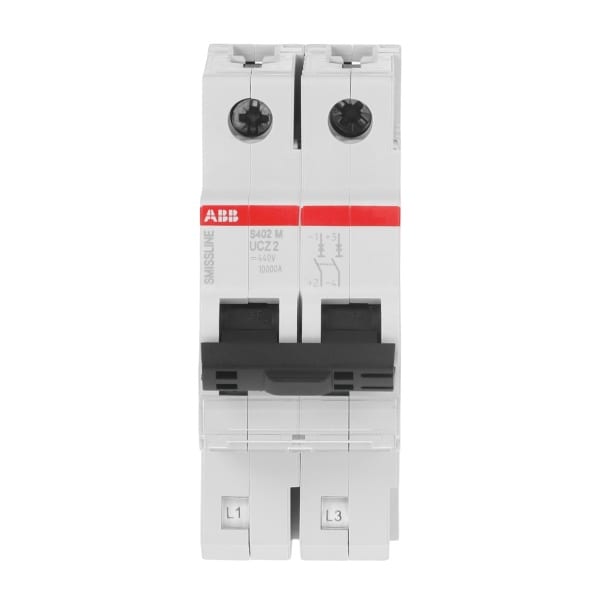 ABB - Sicherungsautomat - S400 - 2P - 2 A - UC-Z(230 V) 10 kA