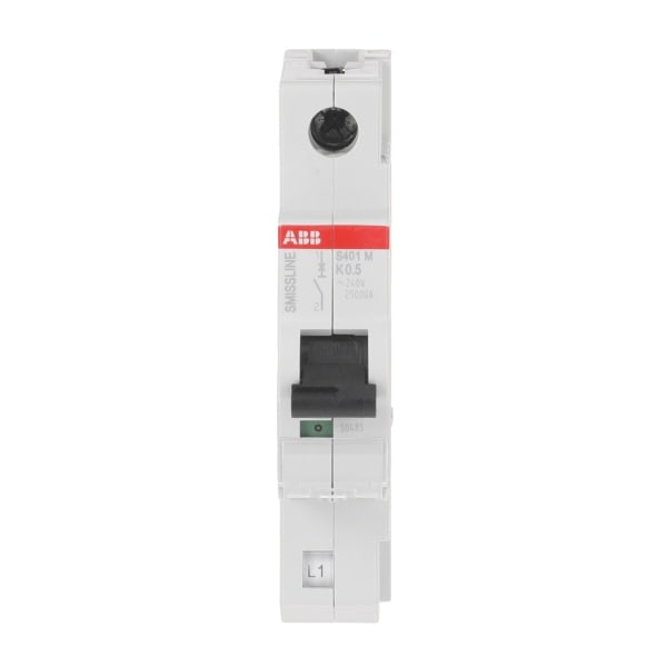 ABB - Sicherungsautomat - S400 - 1P - 0.5 A - K(230 V) 10 kA