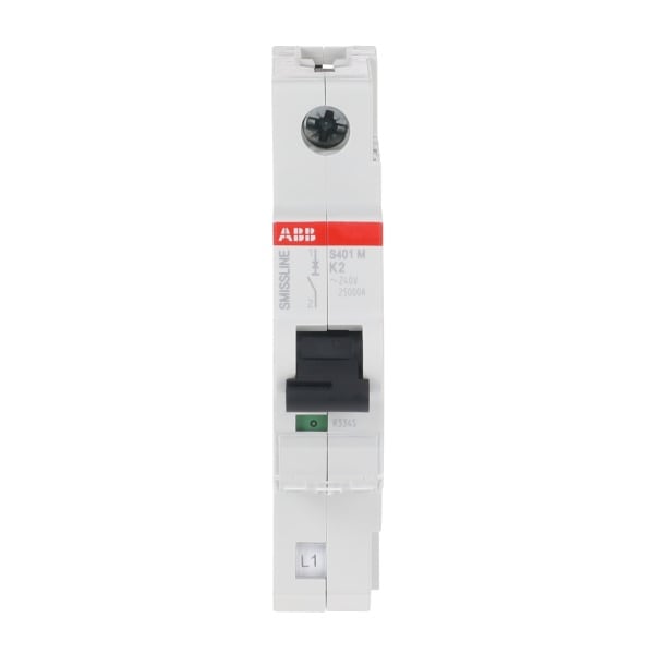ABB - Sicherungsautomat - S400 - 1P - 2 A - K(230 V) 10 kA
