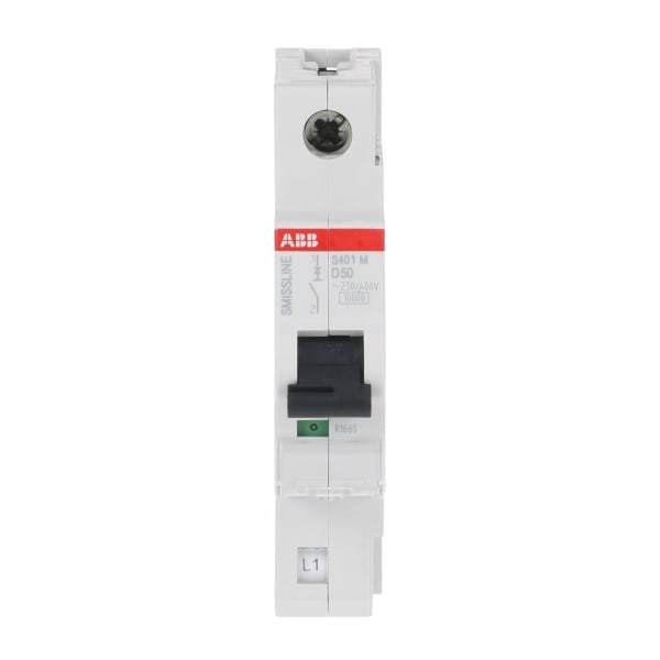 ABB - Sicherungsautomat - S400 - 1P - 50 A - D(230 V) 10 kA