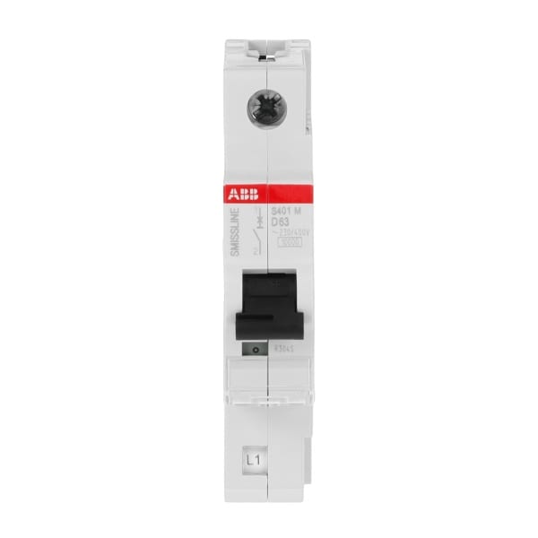 ABB - Sicherungsautomat - S400 - 1P - 63 A - D(230 V) 10 kA