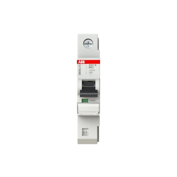 ABB - Sicherungsautomat - S400 - 1P - 63 A - B(230 V) 10 kA