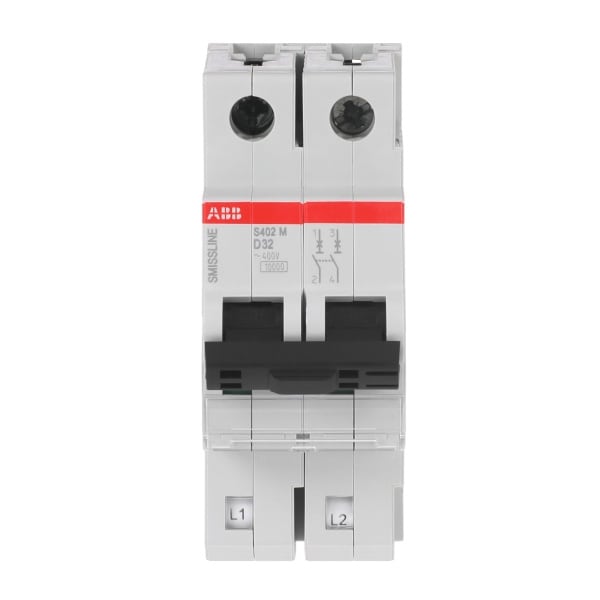 ABB - Sicherungsautomat - S400 - 2P - 32 A - D(230 V) 10 kA