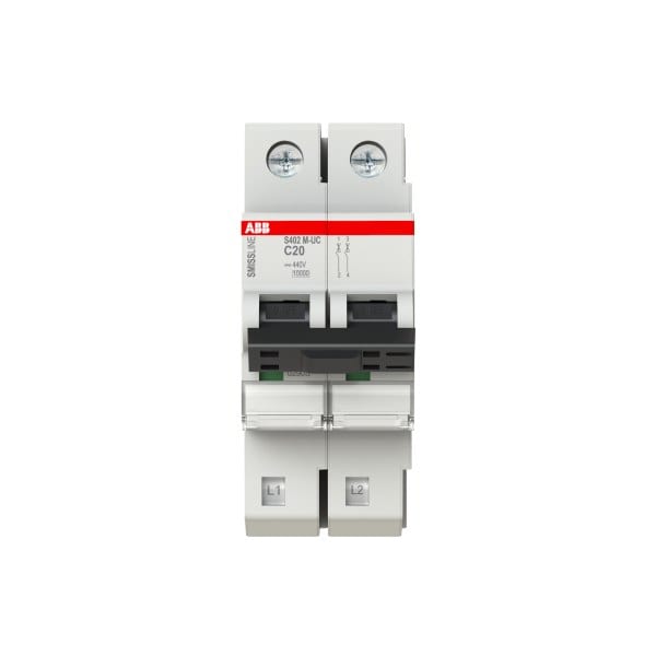 ABB - Sicherungsautomat - S400 - 2P - 20 A - UC-C(230 V) 10 kA