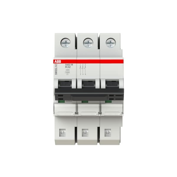 ABB - Sicherungsautomat - S400 - 3P - 32 A - K(230 V) 10 kA