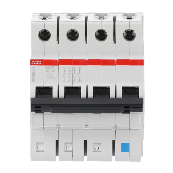 ABB - Sicherungsautomat - S400NP - 4P - 40 A - D(230 V) 10 kA