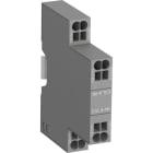 ABB - CAL Hilfskontaktblock 2-polig/1S+1Ö/Push-In-Anschluss