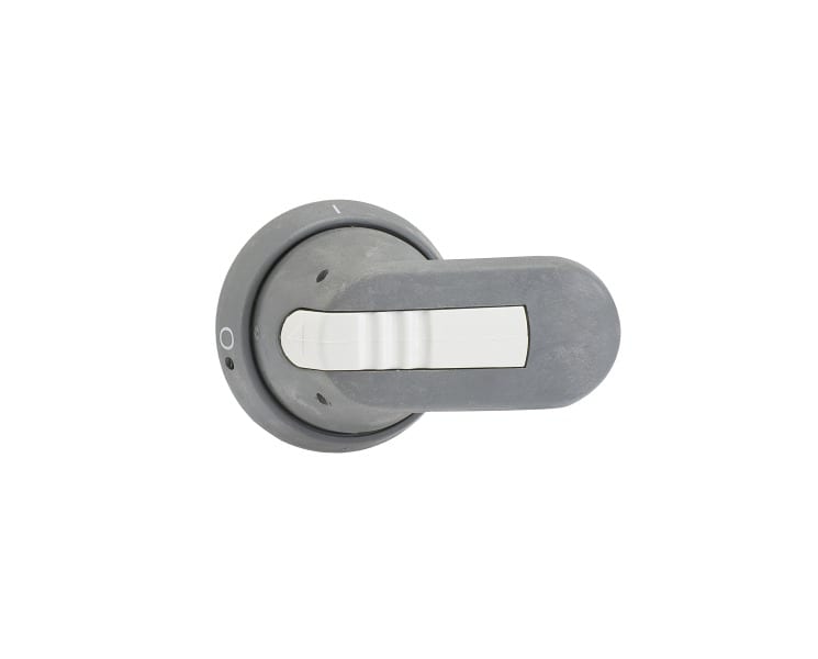 ABB - Pistolengriff grau 65 mm Wellen-ø 6 mm IP65 Beschriftung 0 OFF-1 ON