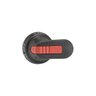 ABB - Pistolengriff schwarz 65 mm Wellen-ø 6 mm IP65 Beschriftung 0 OFF-1 ON