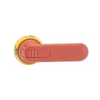 ABB - OHY125J10 Griff rot-gelb 125mm Wellen-ø 10mm