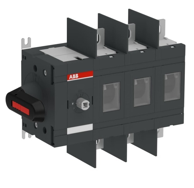 ABB - Lasttrennschalter 3P 200A direkt mont. Griff UL/CSA seitliche Betätigung links