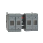 ABB - Sicherungslasttrennschalter 4P 250A m.Griff u.Welle ungesich. Neutrall. rechts