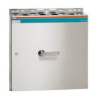 ABB - Sicherheitsschalter Edelstahlgeh. 6P 160kW 400V Edelstahlgriff IP65 oben/unten