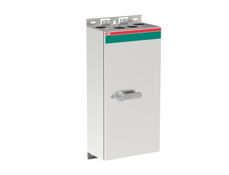 ABB - Sicherheitsschalter Edelstahlgeh. 3P 220kW 400V Edelstahlgriff IP65 oben/unten