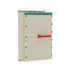 ABB - Sicherheitsschalter Stahlblechgeh. 3P 710kW 400V Griff rot-gelb IP65 oben/unten