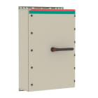 ABB - EMV-Sicherheitsschalter Stahlblechgeh. 3P 710kW 400V Griff schwarz IP65 oben/unt