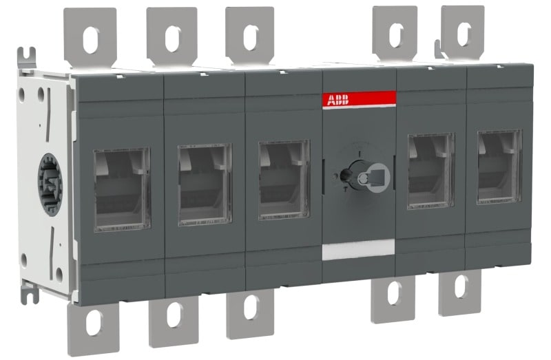 ABB - Lasttrennschalter 5-polig 630 A, ohne Griff und Welle