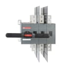 ABB - Lastumschalter 3-polig 800 A, mit Griff und Welle offene Umschaltung I-0-II