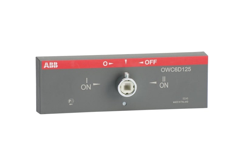 ABB - Umschaltmechanismus für 3- oder 4-polige Schalter Position I-0-II