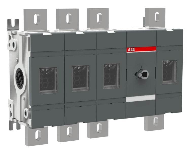 ABB - Lasttrennschalter 4-polig 1000 A, ohne Griff und Welle
