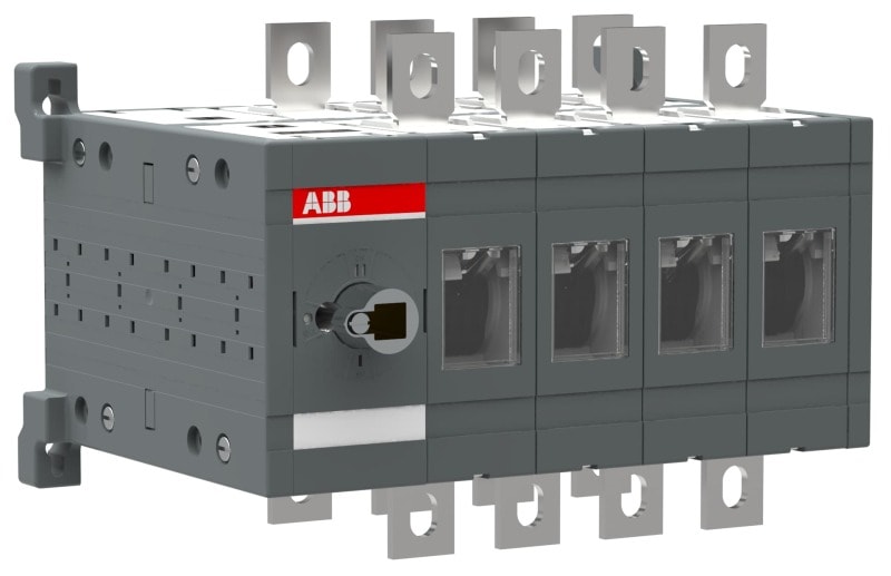 ABB - Lastumschalter 4-polig 315 A, ohne Griff und Welle I-0-II