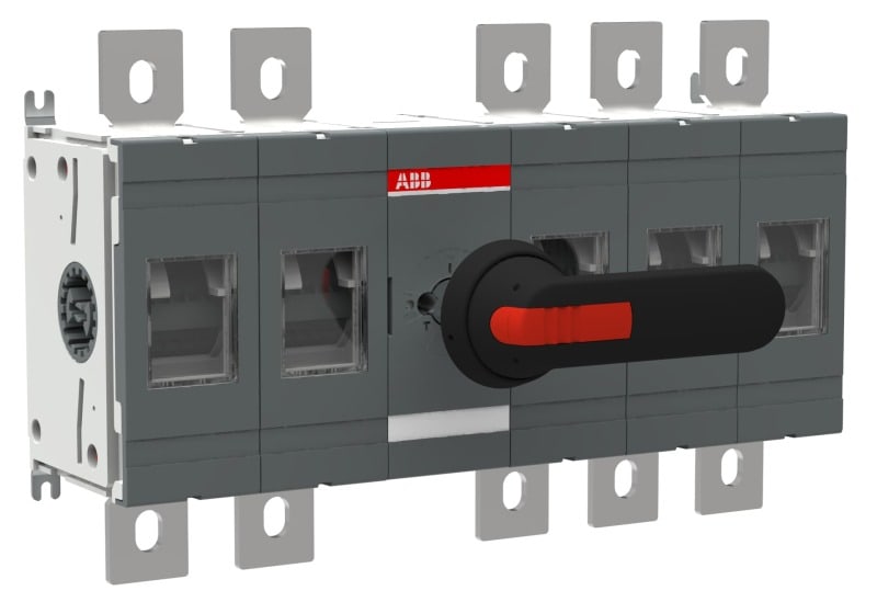 ABB - Lasttrennschalter 5-polig 630 A, ohne Griff und Welle