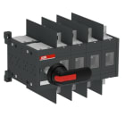 ABB - Doppel-Lasttrennschalter 4-polig 400 A, mit Griff und Welle UL Variante