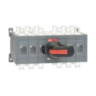 ABB - Lastumschalter 6-polig 250 A, mit Griff und Welle offene Umschaltung I-0-II