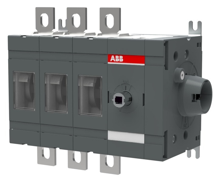ABB - Lasttrennschalter 3P 160A o.Griff u.Welle seitliche Betätigung rechts