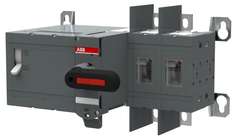 ABB - OTM250E2WM230V Lasttrennschalter m. Mot. 2-polig 250A m. Griff für manuel. Betr.