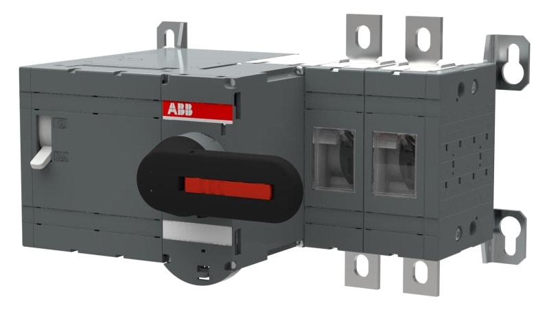 ABB - Lasttrennschalter mit Motor 2P 400A m.Griff f.manuel.Betrieb Motor 220-240VAC/DC