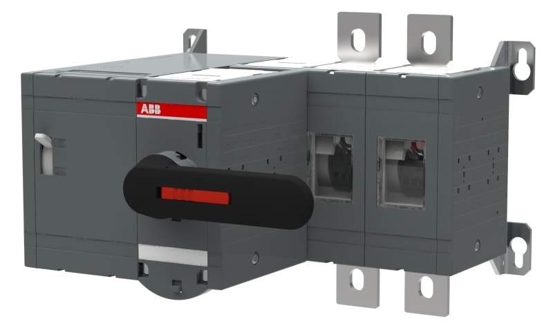 ABB - Lasttrennschalter mit Motor 2P 800A m.Griff f.manuel.Betrieb Motor 220-240VAC/DC