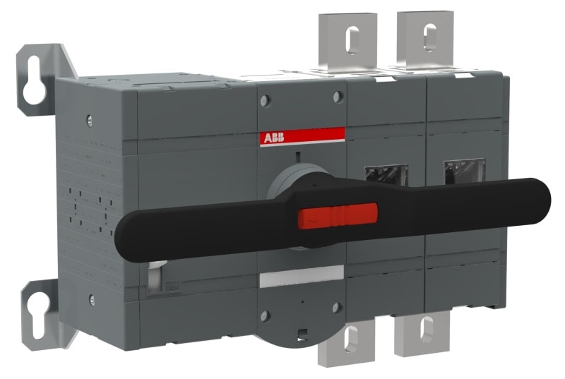 ABB - OTM1000E2M230V Lasttrennschalter m. Mot. 2-polig 1000A