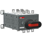 ABB - Bypass-Schalter 3-polig 160 A, mit Griff und Welle offene Umschaltung I-0-II