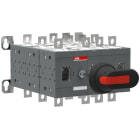 ABB - Bypass-Schalter 4-polig 250 A, mit Griff und Welle offene Umschaltung I-0-II