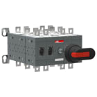 ABB - Bypass-Schalter 4-polig 250 A, mit Griff und Welle offene Umschaltung I-0-II