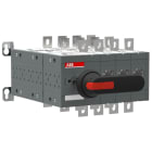 ABB - Bypass-Schalter 4-polig 400 A, mit Griff und Welle offene Umschaltung I-0-II