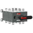 ABB - Bypass-Schalter 3-polig 400 A, mit Griff und Welle offene Umschaltung I-0-II