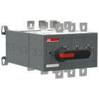 ABB - Bypass-Schalter 3-polig 630 A, mit Griff und Welle offene Umschaltung I-0-II