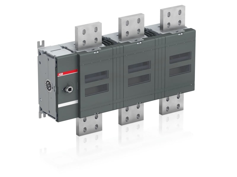 ABB - Lasttrennschalter 3-polig 4000 A, ohne Griff und Welle mit großem Phasenabstand