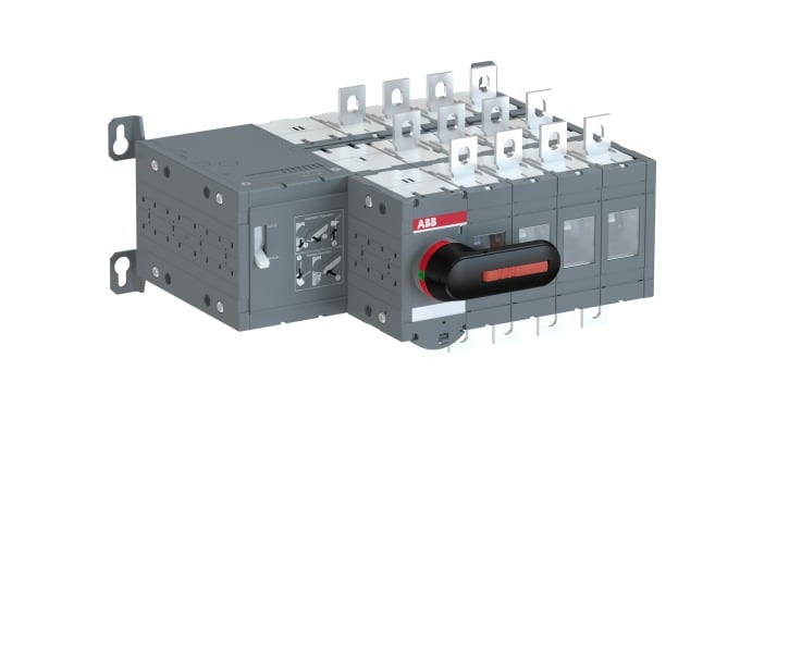 ABB - OTM160E4YM230C Bypass-Schalter mit Motor 4-polig 160 A m. Griff für manuel. Betr